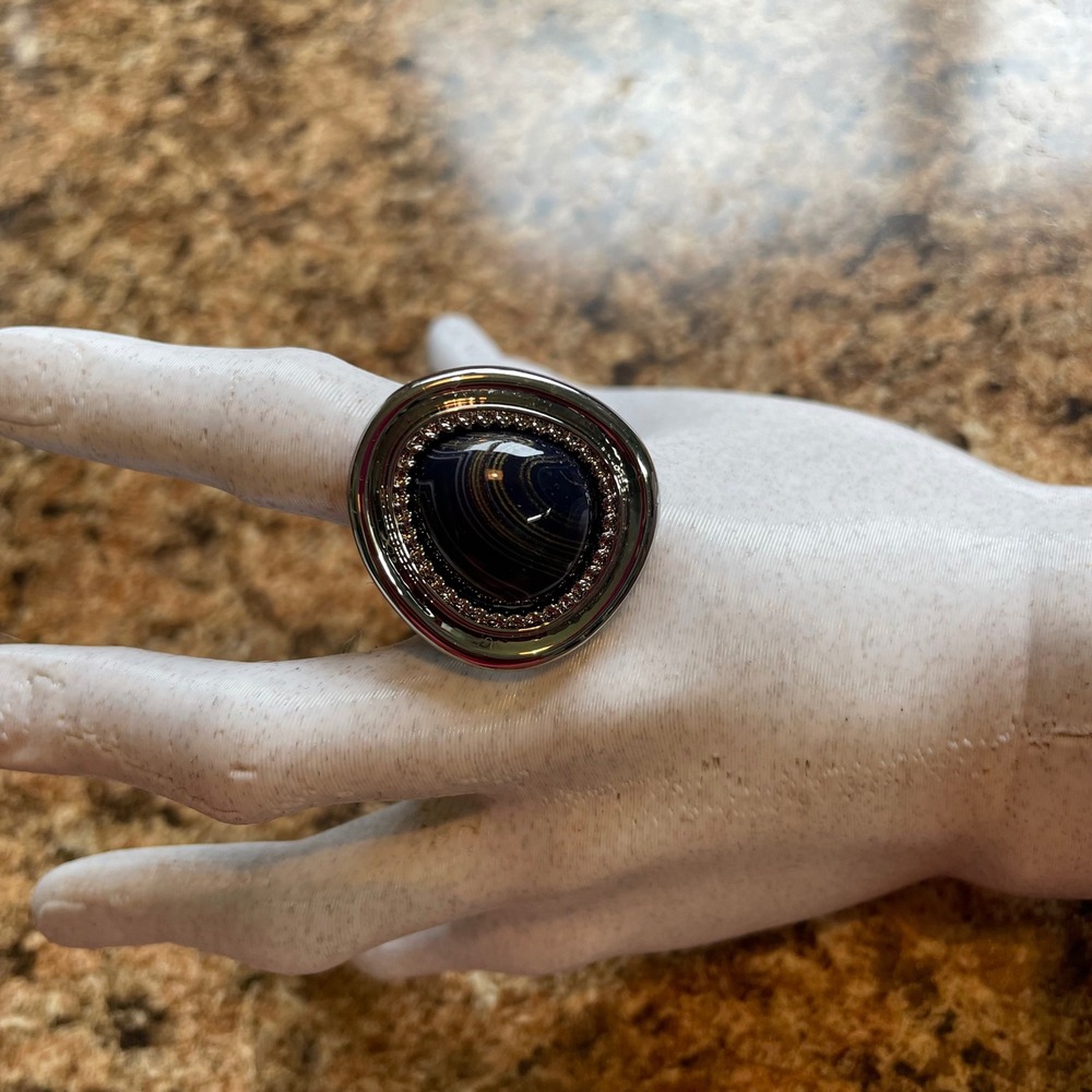 Signature Collection‎ Denim Days Ring Size 10 Fashion Statement